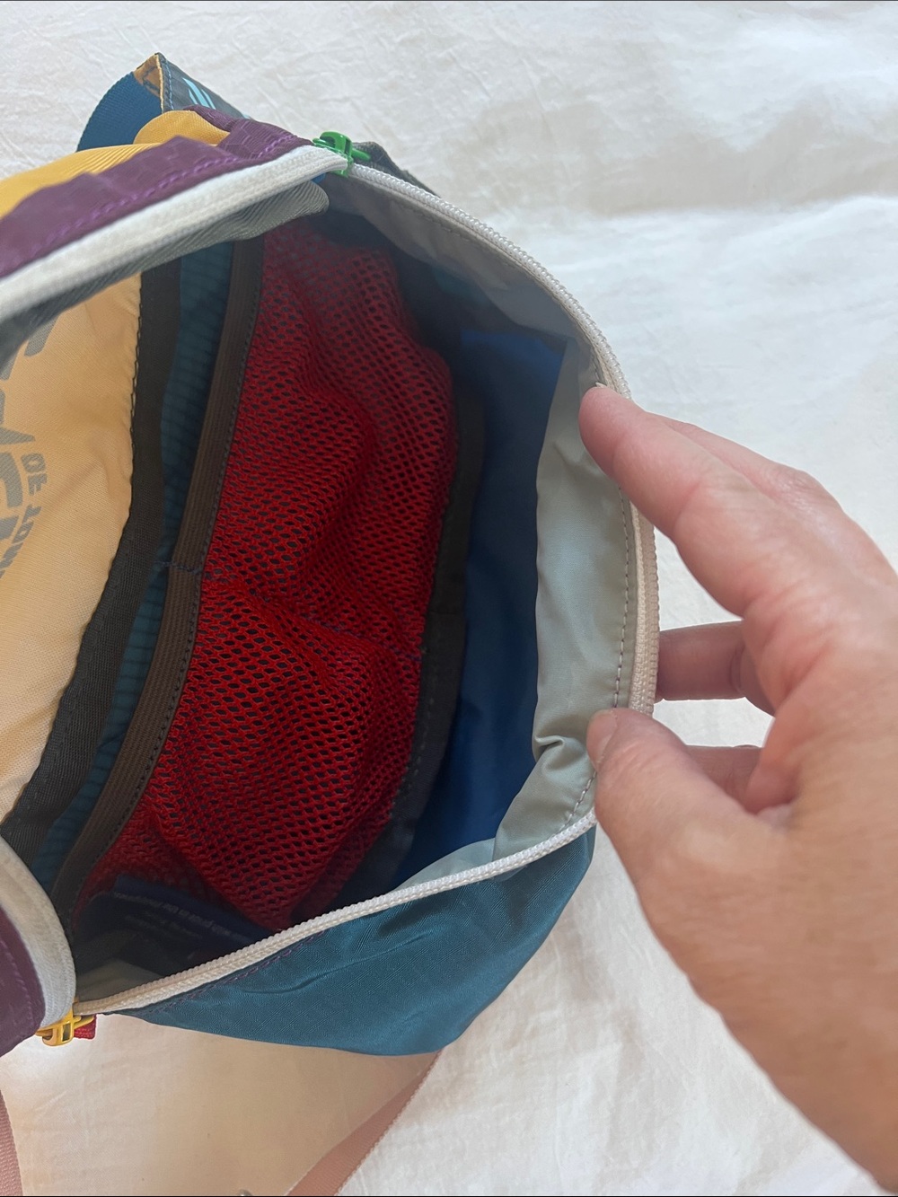 Cotopaxi Color-block Legends of Tomorrow Waist Sling Bag/fanny pack - Picture 6 of 6
